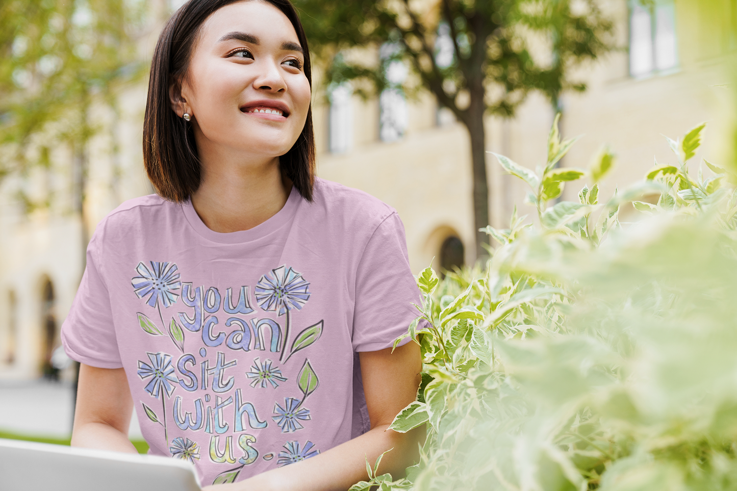 You Can Sit with Us - Women's Relaxed T-Shirt