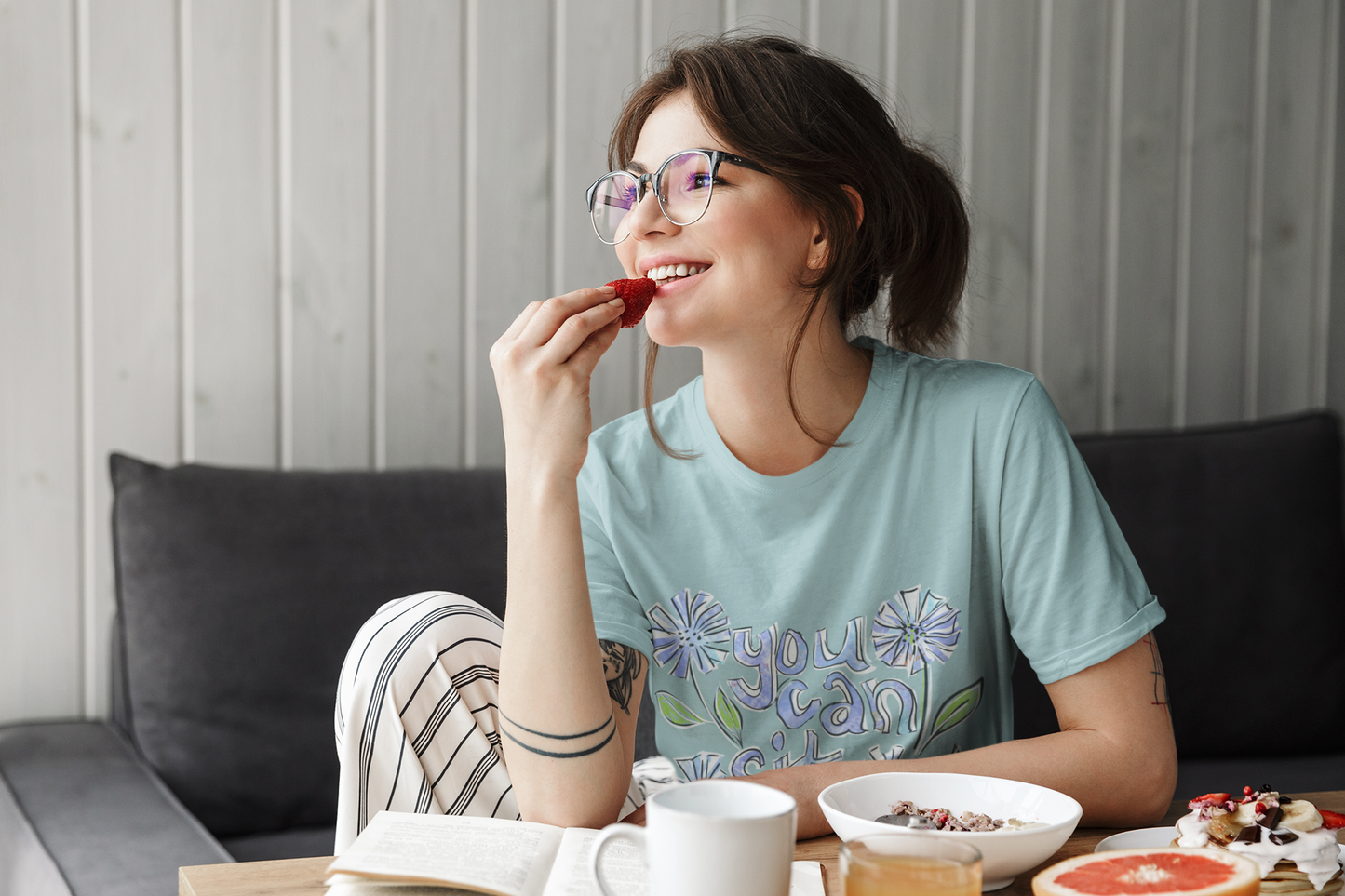 You Can Sit with Us - Women's Relaxed T-Shirt